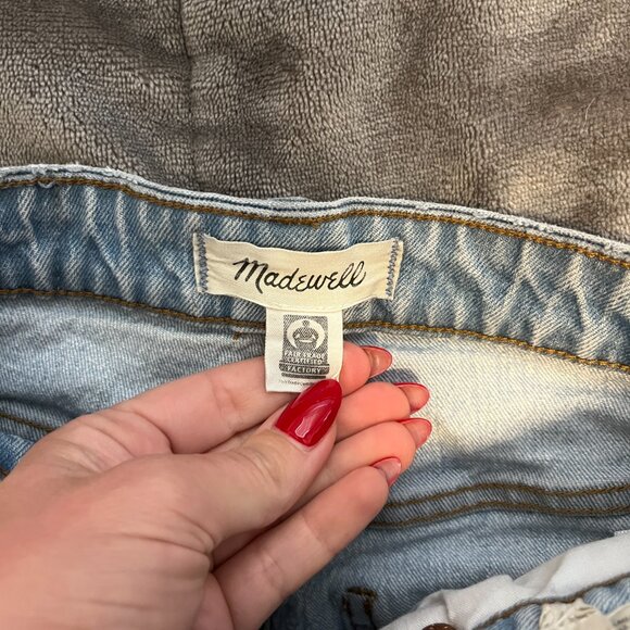 Madewell The Curvy Perfect Vintage Wide-Leg Jean - Sz 26 - Picture 4 of 7
